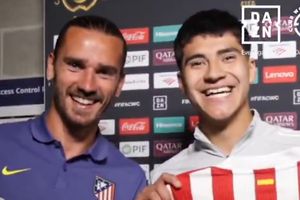 Obed Vargas cerca de cumplir su sueño de la infancia: Jugar en el Atlético de Madrid junto a Antoine Griezmann