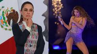 Claudia Sheinbaum revela que vio concierto de Shakira “escondidita” desde Palacio Nacional