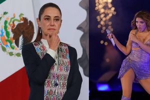 Claudia Sheinbaum revela que vio concierto de Shakira “escondidita” desde Palacio Nacional