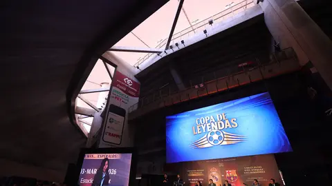 Copa de Leyendas con un evento hace algunos días l X:EstadioAKRON