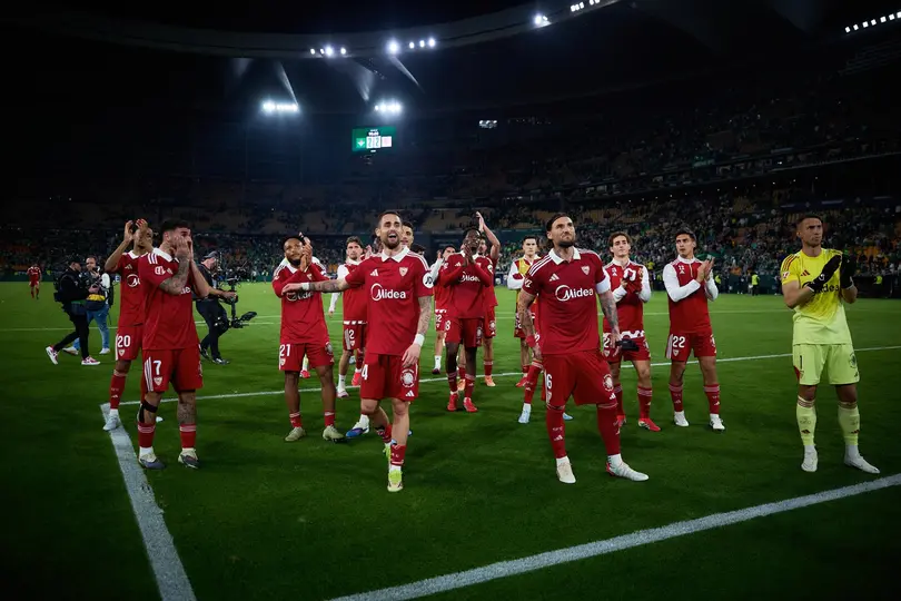 Sevilla agradeció el apoyo de sus fanáticos en el Derbi |X @SevillaFC