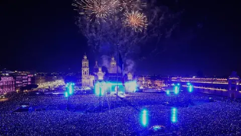 Shakira impuso un récord al reunir a 400 mil personas durante su concierto en el Zócalo/AP