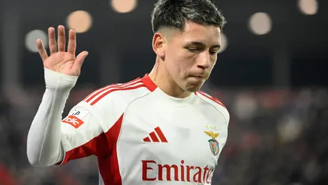 Prestianni regresó a la titularidad con el Benfica | AFP