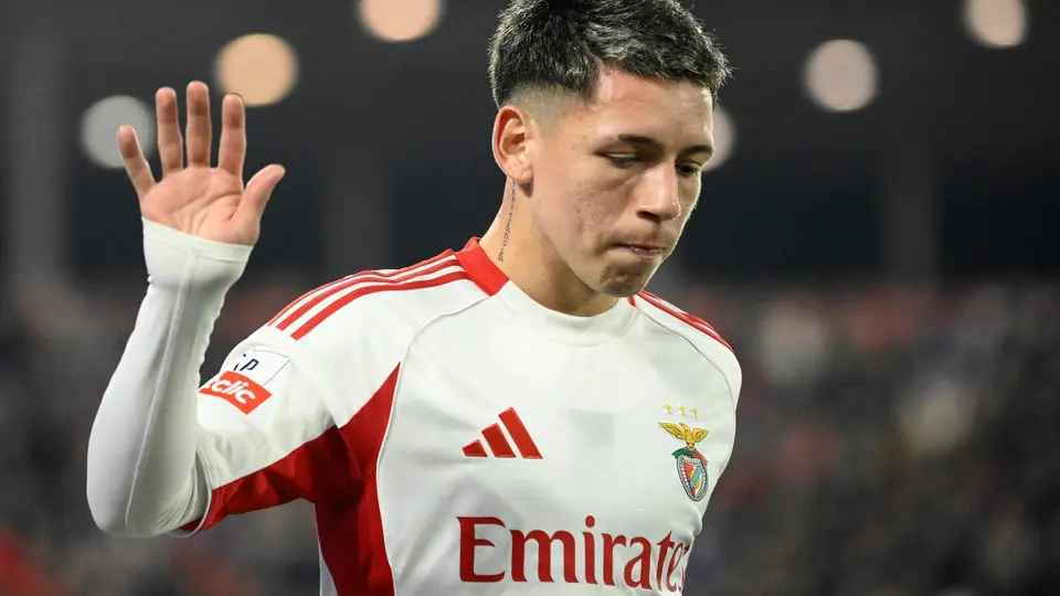 Prestianni regresó a la titularidad con el Benfica | AFP
