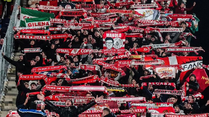 Sevilla compensará a los aficionados que asistieron a la Cartuja | X @SevillaFC