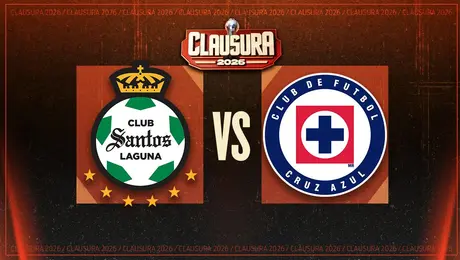 ¿Cuándo y dónde ver el Santos Laguna vs Cruz Azul de la Jornada 9?
