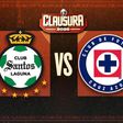 ¿Cuándo y dónde ver el Santos Laguna vs Cruz Azul de la Jornada 9?