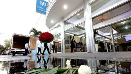 Así fue el funeral de Nemesio Oseguera Cervantes ‘El Mencho’, bajo un fuerte operativo de seguridad