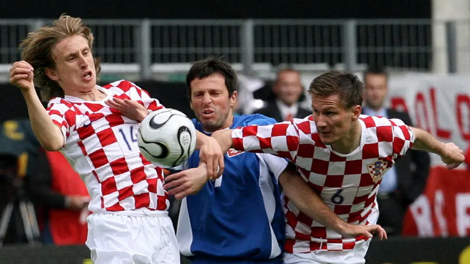 Luka Modrić en otro amistoso con Croacia | AFP