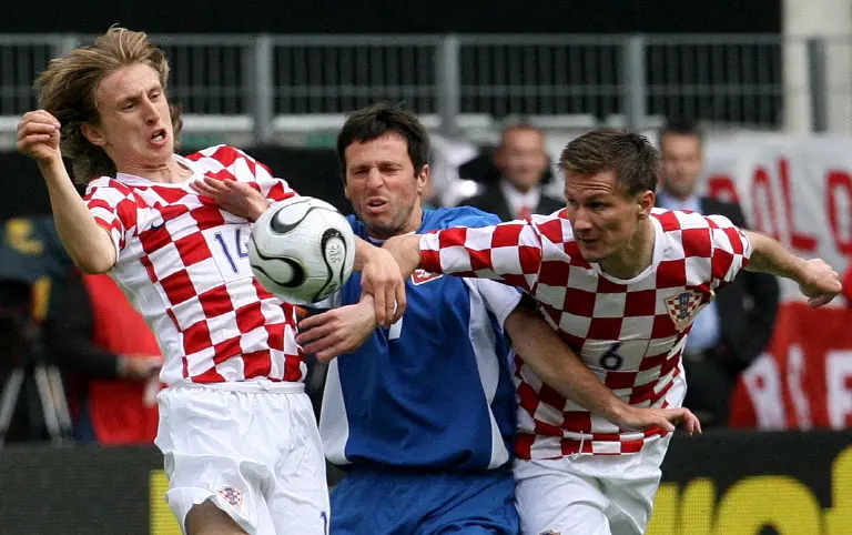 Luka Modrić en otro amistoso con Croacia | AFP