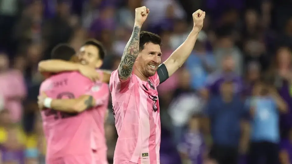 Lionel Messi comandó la remontada del Inter Miami sobre Orlando City | AFP