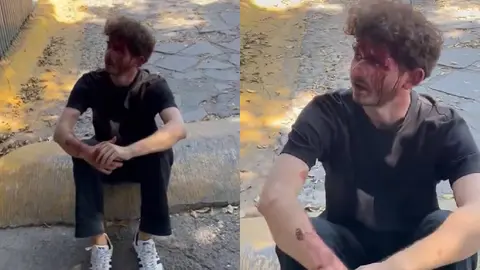 El joven dijo ser italiano y estudia en el Tec de Monterrey/X: @antonionerij