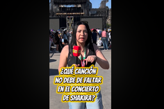 La gente ya dijo qué canción no puede faltar esta noche en el concierto de Shakira en el Zócalo.