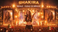 EN VIVO: Concierto GRATIS de Shakira en el Zócalo de la Ciudad de México va por YouTube y TV
