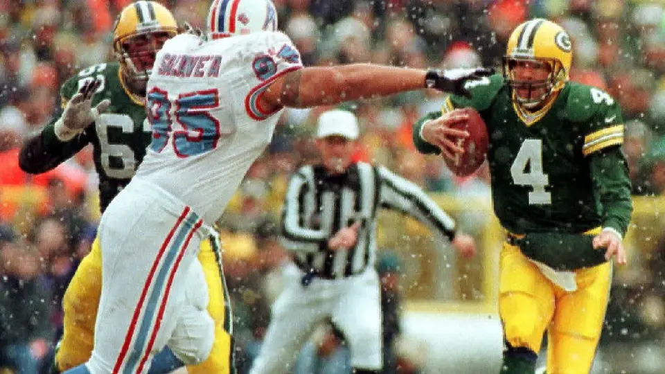 Brett Favre con los Green Bay Packers | AFP