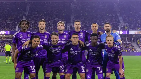 La afición de Orlando apoyó a su equipo desde los primeros minutos | X @OrlandoCitySC