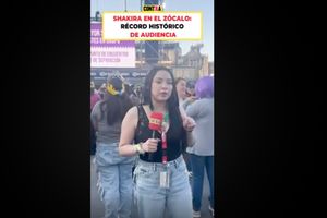 SHAKIRA EN EL ZÓCALO- EL RÉCORD HISTÓRICO DE AUDIENCIA