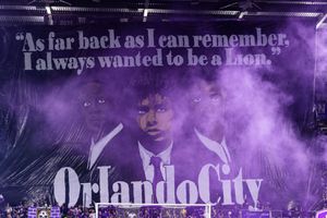 Orlando City desplegó un Tifo en el partido ante Inter Miami | X @OrlandoCitySC