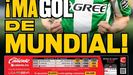 Portada RÉCORD 2 de marzo de 2026