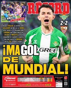 Portada RÉCORD 2 de marzo de 2026