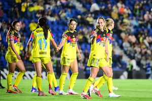 América en celebración del Clausura 2026 de la Liga MX Femenil l IMAGO7