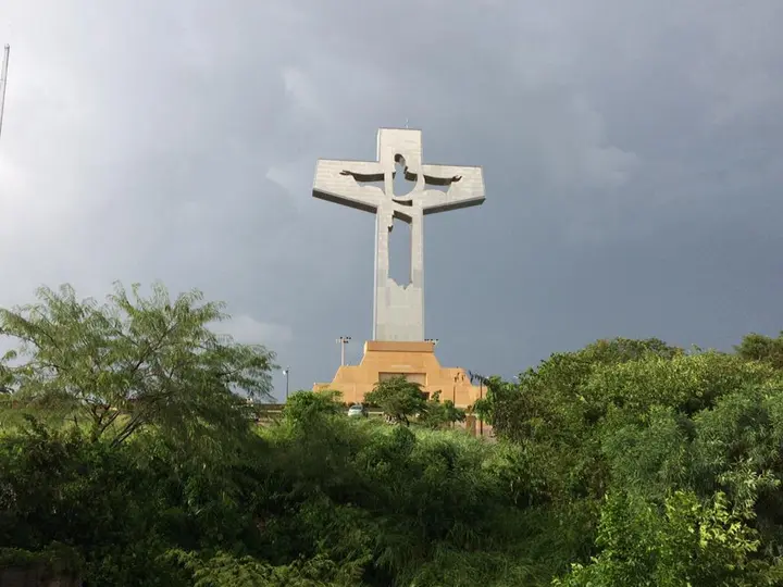 El Cristo de Copoya, en Chiapas, es el monumento de Jesús más grande de México, con más de 60 metros de altura./ @Cristodecopoyaa