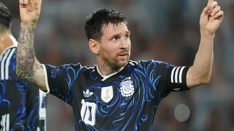 Lionel Messi en la pasada Fecha FIFA con Argentina | AP