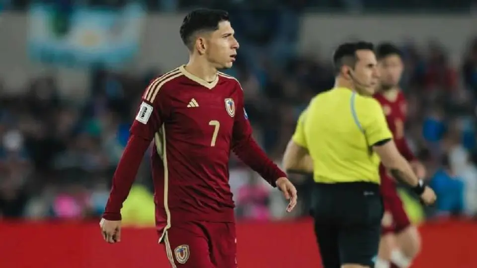 Jefferson Savarino con la Selección de Venezuela I IG:@savarino10