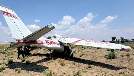 VIDEO: Avioneta se desploma en Huejotzingo, Puebla: mueren 3 personas tras accidente aéreo