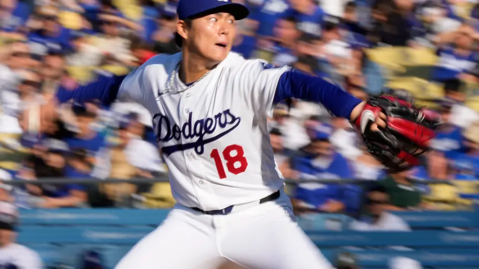 Yoshinobu Yamamoto, pitcher de los Dodgers I AP