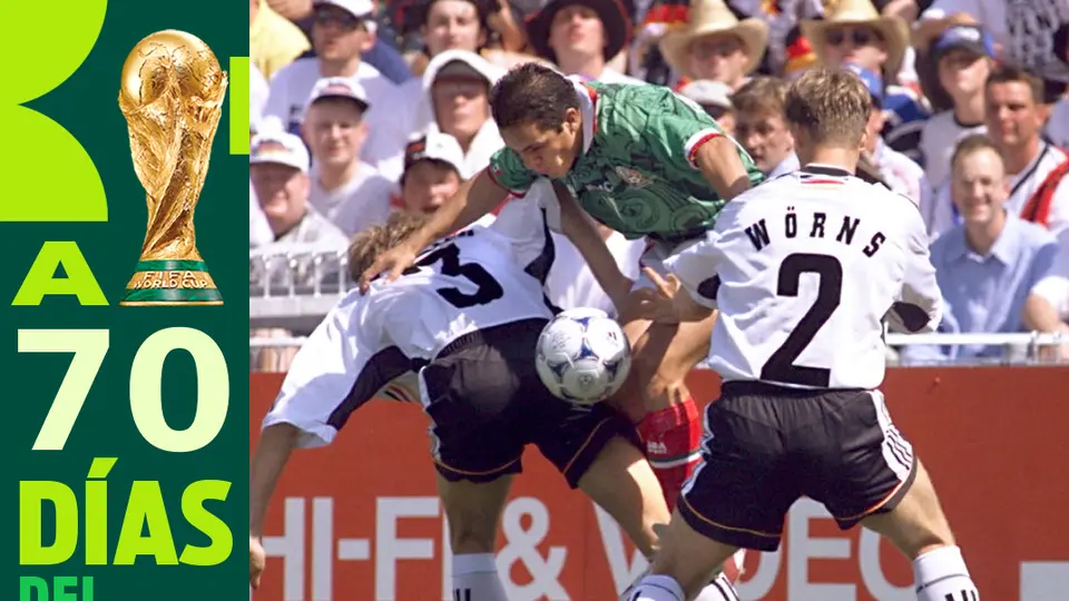 A 70 días del Mundial: La 'Cuauhtemiña' nace en Francia 1998