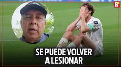 ¡ALERTA! 'Marcel Ruiz puede recaer de inmediato si anticipa su regreso'