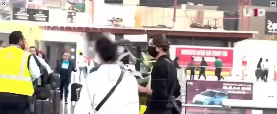 Los hijos de Luis Miguel fueron captados hace unas semanas en el aeropuerto de la CDMX / Especial