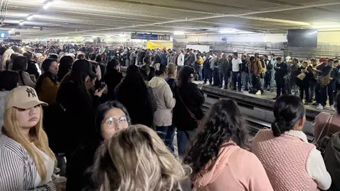 Línea 2 del Metro CDMX HOY: fallas, servicio parcial y estaciones saturadas