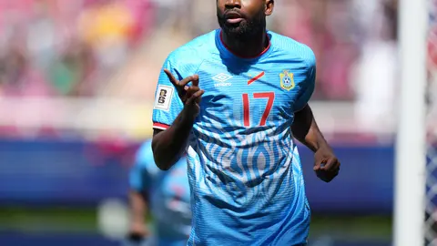 Cédric Bakamubu con República del Congo l AP