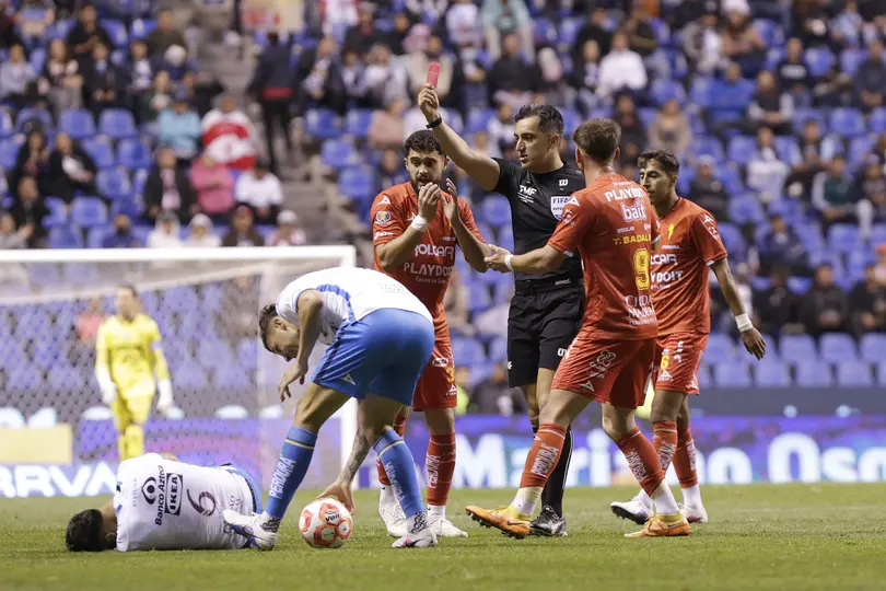 Ismael Rosario en el duelo de Jornada 11 de Liga MX entre Puebla y Necaxa I IMAGO7
