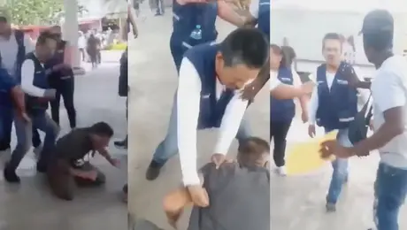 VIDEO: Golpean a migrantes cubanos en Tapachula; denuncia desata indignación