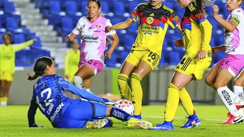 Jugada donde Alexa Soto anotó el segundo gol ante Atlas l IMAGO7