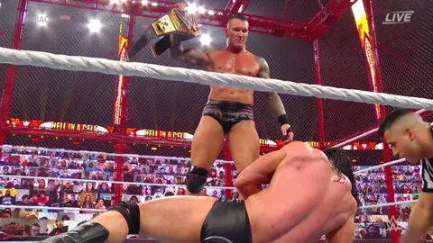 Randy Orton conquistando su campeonato mundial N.º 14 | WWE