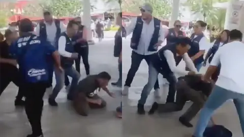 Los ánimos se calentaron y de las palabras pasaron a los golpes / Redes Sociales