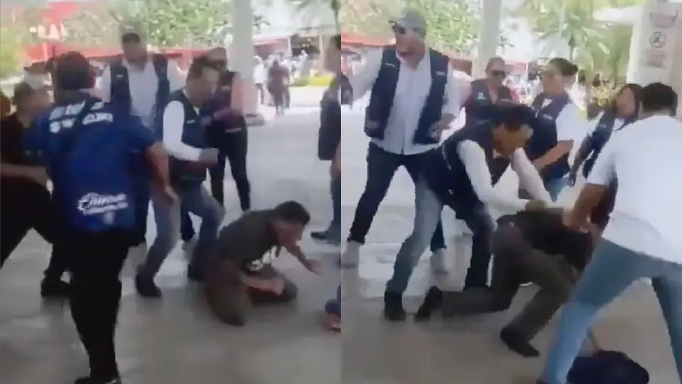 Los ánimos se calentaron y de las palabras pasaron a los golpes / Redes Sociales