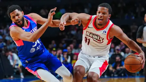 Duelo de los Playoffs de la G League entre Capitanes de la Ciudad de México vs Rip City Remix I IMAGO7