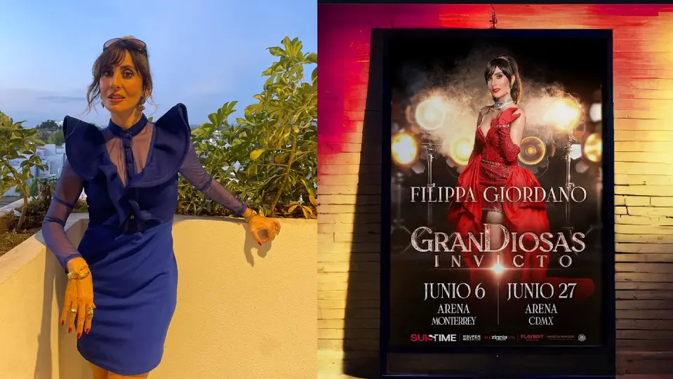 Filippa Giordano se alista para su show en GranDiosas Invicto junto a grandes estrellas de la balada romántica / Especial