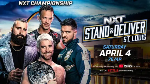 WWE NXT Stand & Deliver 2026: cartelera completa y todas las luchas confirmadas