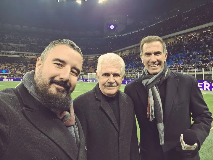 Álvaro Morales junto a Ricardo Ferretti y Paco Gabriel de Anda l X: @AlvaritoMorales