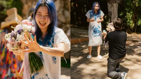 VIDEO: Chingu Amiga presume el anillo… le piden matrimonio con estilo oaxaqueño