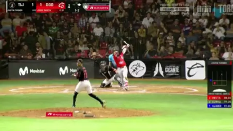 El batazo de Turner l X:TorosDeTijuana