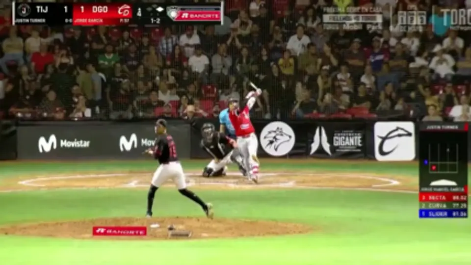 El batazo de Turner l X:TorosDeTijuana