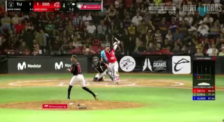 El batazo de Turner l X:TorosDeTijuana