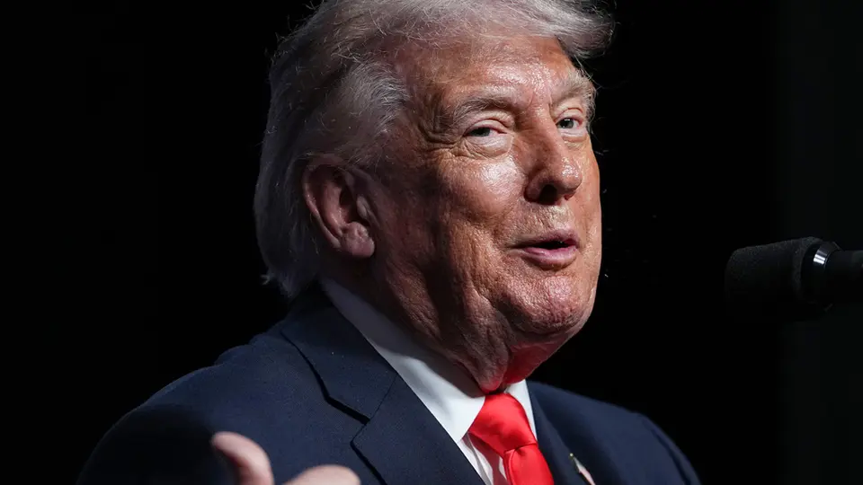 Trump participó en un evento del Forum Club of the Palm Beaches / AP